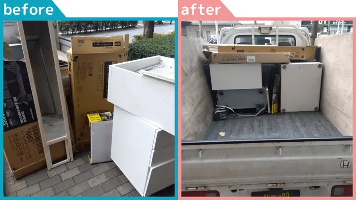 仙台市若林区新寺 ダンボール・家具・家電の定期回収