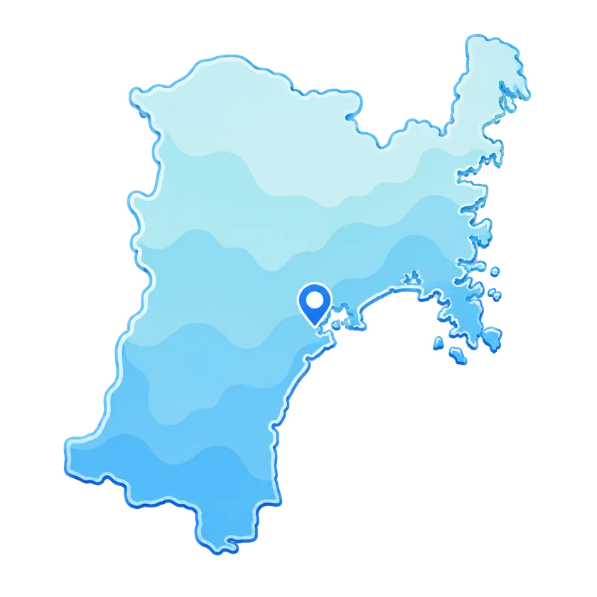 宮城県マップ・仙台市に拠点